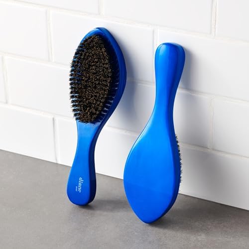 Diane Prestige 100% Medium Boar Bristle Curved Oval Wave Brush, D1727 - Image 3