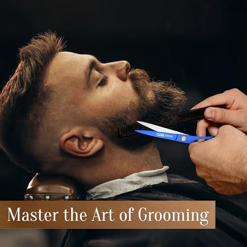 Facón Hair Cutting Scissors - Professional Hair Scissors 6.5 Inch Razor Edge Barber Shears Salon Hair Cutting Shears - Japanese Stainless Steel - Precision Cutting Premium Shears for Men, Women & Kids - Image 4