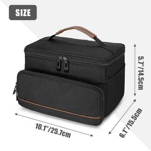 CURMIO Barber Travel Case Compatible with Andis/Hatteker/Oster Hair Clipper - Image 5