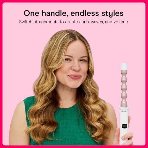 Conair 5-in-1 Multi-Styler, 5 Interchangeable Attachments, Double Ceramic - Image 6