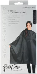 Betty Dain Signature Cosmix Coloring & Styling Cape, 54" x 60", Black by BettyDain