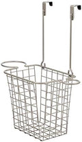 Spectrum Grid Over the Cabinet Styling Station (Satin Nickel) - Tall Bathroom & Under Sink Organizer for Hair Dryer, Beauty Tools, Accessories, & Home Essentials by Unknown