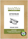 Banyan Botanicals Organic Bitter Melon Seeds (Momordica Charantia) – Easy-to-Plant Culinary Gourd with a Complex Bitter Flavor – 10 Count – Open Pollinated Non-GMO by BanyanBotanicals