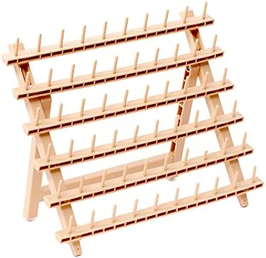 Laflare Braid Rack 60 Spools, PP Braiding Hair Stand, Thread Rack, Sewing Organizer, Quilting, Embroidery - Versatile Extension Holder by LAFLARE