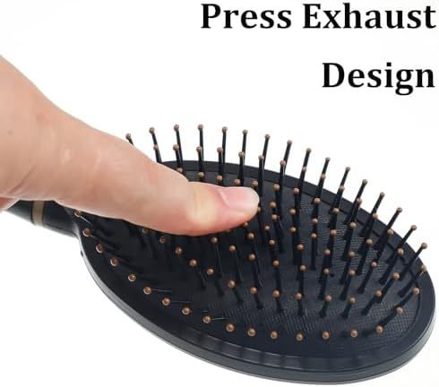 6 Pieces Detangling Styling Comb Set for Women and Men - For Straight, Curly, and All Hair Types - Image 7