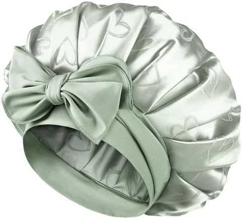 YANIBEST Adjustable Satin Bonnet for Sleeping, Double Layer by yanibest