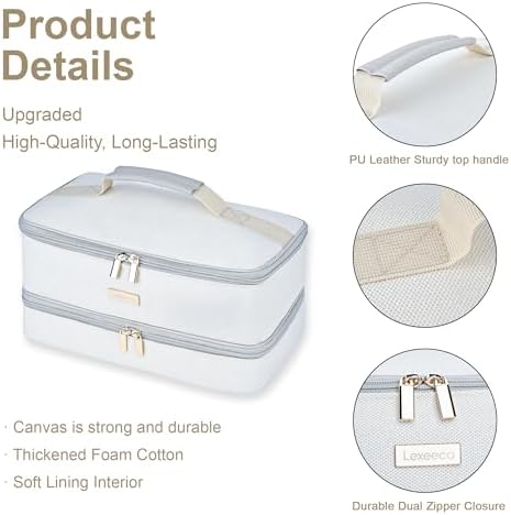 Lexeeco Hair Dryer Tools Travel Bag for Shark Flex Style Fusion Attachment - Image 4