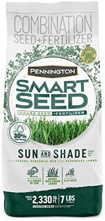 Pennington Smart Seed Sun and Shade Mix North Grass Seed, 7 lb by Pennington