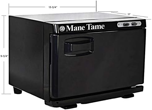 MANE TAME Professional Barber Medium Towel Warmer With UV - Pre-Hot Towel Facial Shave Cabinet comfortably fits (11) 15" x 28" Towels - Image 4