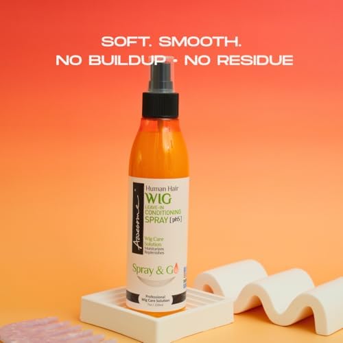 Awesome Human Hair Wig Leave in Conditioner Spray, pH5, Detangler & Easy Combing, Promoting Silkiness, Shine & Freshness, preventing Dryness (7 fl oz) - Image 6