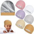 6 Pcs Satin Lined Baby Beanie Newborn by Cotwinter