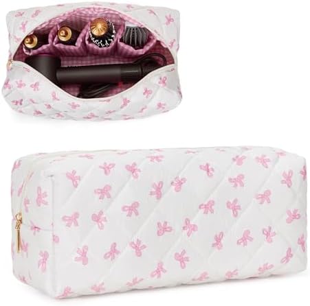 HiTotes Hair Tools Travel Bag Compatible with Dyson Airwrap Cute Floral Travel Case for Shark Flexstyle Hair Tools Organizer by HiTotes