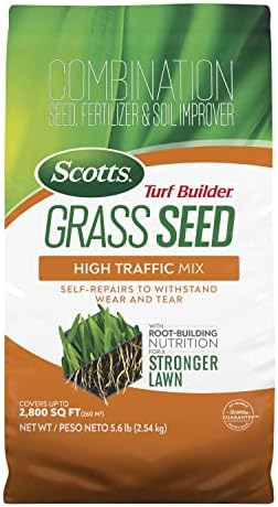 Scotts Turf Builder Grass Seed High Traffic Mix, 5.6 lbs. by Unknown
