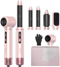 Atopskins 5-in-1 Blow Dryer Brush & Auto-Wrap Air Styler Set by Atopskins
