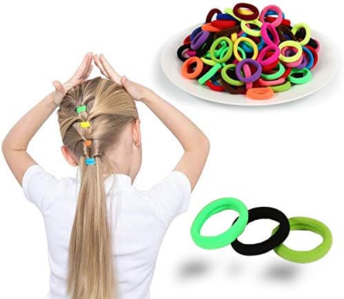 Baby Hair Ties, Elastic Hair Bands for Girls Kids, Toddler Ponytail Holders - Image 6