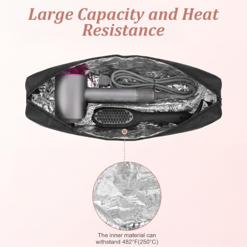 Hot Tools Travel Bag Heat Resistant Pouch for Hair Curling Iron - Image 3