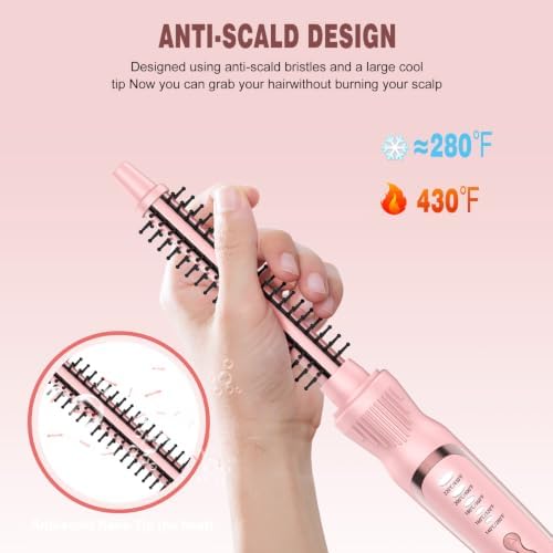 1/2 Inch Curling Brush, Ceramic Thermal Brush for Short Hair - Image 3