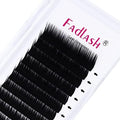L Curl Lash Extensions Classic Eyelash Extensions Black Individual Lashes Soft Silk Eyelash Extension Supplies Professional Permanent (0.10L, 15mm) by FADLASH