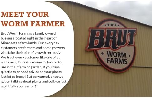 BRUT WORM FARMS Cow Compost - Organic Compost - 1 cu ft - Cow Manure - Image 3