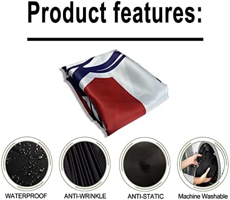 Pelocapa Barber Cape for Men, Haircut Cape Snap Closures, Professional Large Water-Resistant Hairdressing Gown for Hairstylist- 63”× 56”(American Flag Pattern) - Image 5