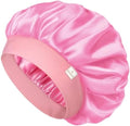 YANIBEST Soft Satin Bonnet for Men Women, Sleep Cap to Maintain Moisture by yanibest