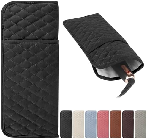 Heat Resistant Hair Tools Organizer Cover Bag(13.8" x 5.5") by WRORUNER