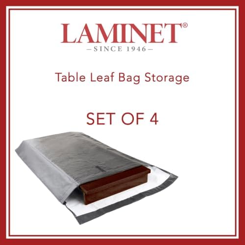 LAMINET Premium Heavy Duty Table Leaf Storage Bag Water, Scratch Resistant. Extra Thick Waterproof Exterior Heavy Duty Flannel Backing. Store Your Table Leaves Safely. Holds Leaves up to 26" Wide. - Image 2