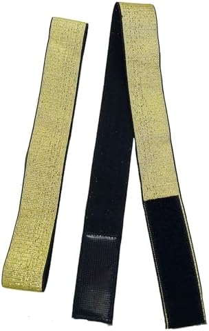 2 Pcs Elastic Gold Lace Melting Bands - Wig Band for Lace Fronts, Edge Wrap to Lay Edges (Pack of 2) - Image 4