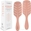 Fiora Naturals Detangler Brush for Wet and Dry Hair, Soft Detangling Brush by FioraNaturals