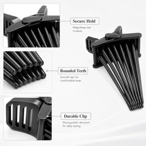 Hair Volume Clips, 19-Pin Root Clips for Curly Hair Volume, Portable Heatless Volumizing Hair Styling Tool for Fine Flat & Curly Hair, Lightweight Travel-Friendly Hair Volume Tool for Women & Men - Image 6