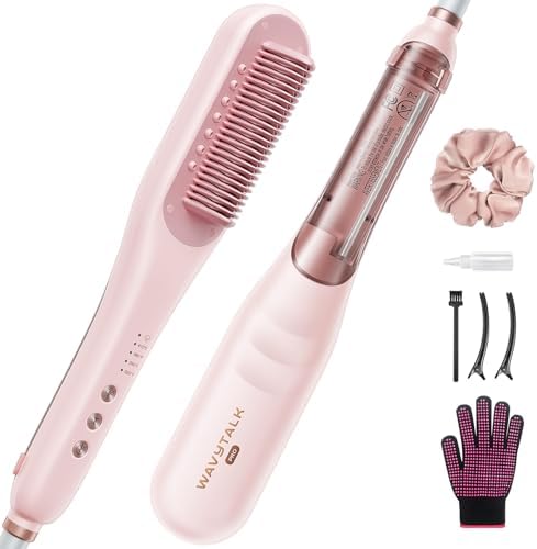Wavytalk Pro Steam Hair Straightener Brush Steamline Pro Straightener Brush by wavytalk-HairTalks