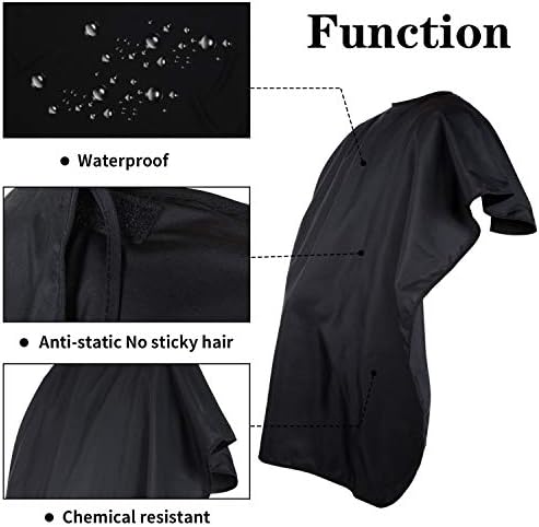 Geyoga 2 Pcs Kids Barber Cape Waterproof Hair Cutting Cape for Hair Stylist - Image 3