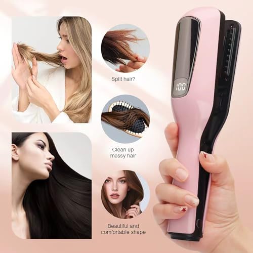 Professional Split End Trimmer, Removes Split Ends and Broken Hair Tips Quickly and Effectively, with LED Display, Dead Ends Trimmer for Damaged,Dry, Brittle Hair - Image 2