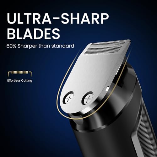 Ufree 3-in-1 Beard Trimmer for Men, IPX6 Waterproof Electric Razor - Image 2