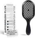 Detangling Brush,1 Pack Detangler Brush, Gentle & Effective Detangling on Wet or Dry Fragile Hair Types,Ultra-light, Detangling Brsuh ventilated and antistatic hairbrush (Black) by Mejglrc