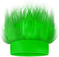 Novelty Place Green Hairy Costume Headband - Fun and Fuzzy Crazy Hair Wig Troll Hair Costume Accessories - Perfect for Sports Parties, Costume, Cosplay, and Halloween - Fit Kids, Teens and Adults by NoveltyPlace