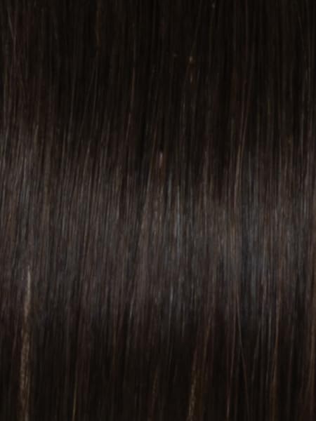 Raquel Welch Longing For London Luxurious Mid-Length Bob Cut Wig, Black Label Human Hair Collection by Hairuwear, Average Cap, RH2 4 Dark Chocolate - Image 2