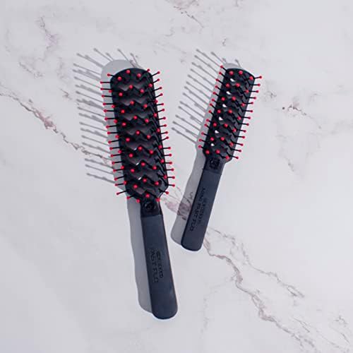 Cricket Static Free Mini Fast Flo Vent Hair Brush - Curling, Blow Drying, Detangling and Styling Wet or Dry Hair, Ideal for Travel, 1.5", Suitable for All Hair Types - Image 4