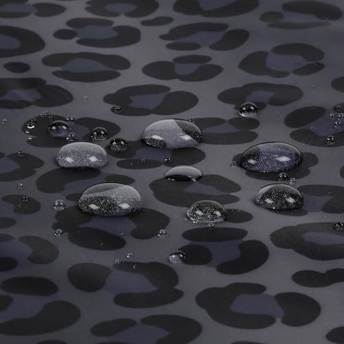 Waterproof Leopard Hairdresser Cape - Cheetah Hair Cutting and Shampoo Capes - Image 7