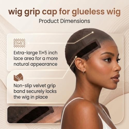 1 Pcs Wig Grip Cap for Glueless Wigs - Image 3