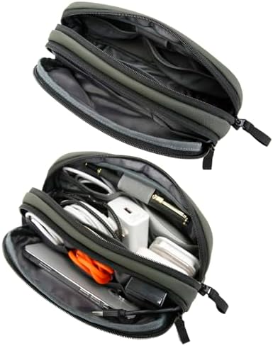 BANGE Electronics Carry Case， Travel Cable Organizer Pouch,Computer Charger Case for Cable, Phone, Hard Drive,Power Bank,Phone, Hard Drive - Image 3