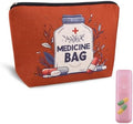 Medical Bag Organizer Pouches Nurse Practitioner Gifts Bag Drug Pill Organizer Physician Assistant Pharmacy Student Patient Travel Makeup Bag Doctor of Nursing Practice Graduation Gifts Pouch Bags by YangQian