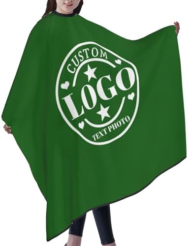 Custom Barber Cape Customized Haircut Capes Logo Text Photo Salon Hairdressing Apron for Home and Barbershop - Image 3
