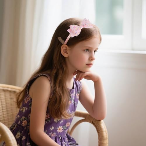 6 PCS Girls Headbands Sweet Girls Hair Accessories - Image 6