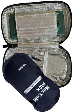 Thermal Phone Bag for Sauna,HOTWORX & Hot Weather – Heat-Resistant Phone Cooling Pouch with Reusable Hot/Cold Gel Pack for iPhone Pro Max & Large Phones Silver - Image 4