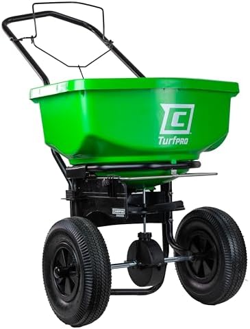 CHAPIN 89200A TurfPro 80 lb All-Season Lawn Spreader, Seed and Fertilizer by Chapin