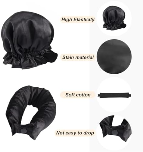 Heatless Curls Overnight Hair Curlers, 6 PCS Satin Flexi Rods Set - Image 6