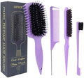 Curl Defining Brush, Curly Hair Brush Products for Effortlessly Detangling Shaping and Styling Women's Men's Curls on All Wet or Dry Hair Types, Reduces Frizz by Unknown