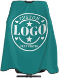 Custom Barber Cape Customized Haircut Capes Logo Text Photo Salon Hairdressing Apron for Home and Barbershop by Custom