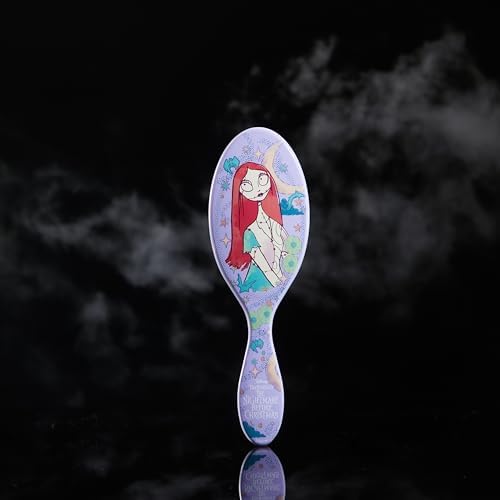 Wet Brush Detangle & Style Duo Kit, Sally (Nightmare Before Christmas) - Ultra-Soft IntelliFlex Bristles - Detangling Brush Glides Through Tangles For Wet & Dry Hair, 1 Hair Brush & 1 Coil Scrunchie - Image 4